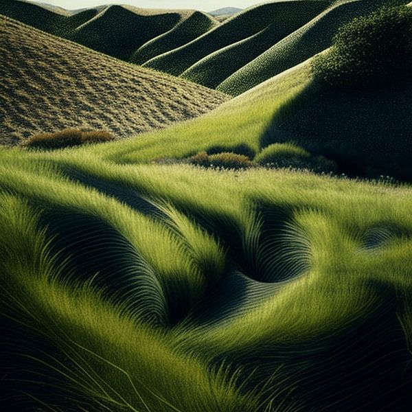 Des collines qui roulent par Vythryd Arts