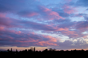 Niederländischer Novemberhimmel