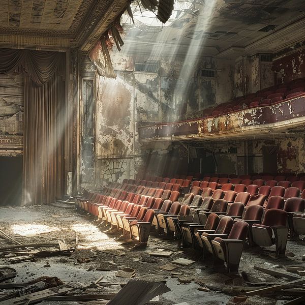 Baroque theatre by Poster Art Shop