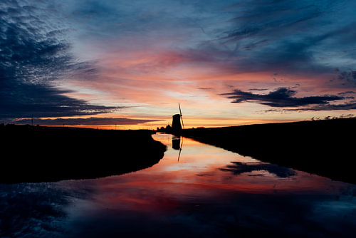 Sunrise at the mill