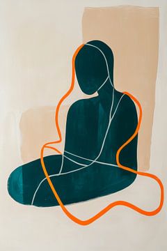 Abstract figure by Poster Art Shop