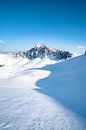 Winteruitzicht op de Lachenspitze van Leo Schindzielorz thumbnail