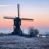 Cold Morning Kinderdijk by Arnoud van de Weerd