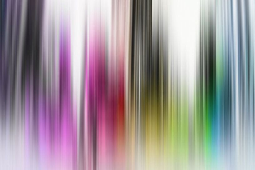 Modern, Abstract Digitaal Kunstwerk in Diverse kleuren van Art By Dominic