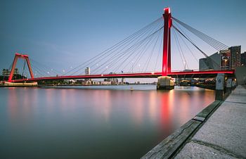 Blauwe uur- Willemsbrug