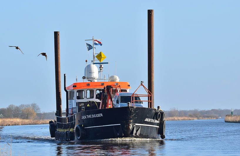 Werkschip Jack the Digger van Piet Kooistra