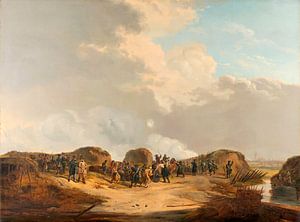 Der Halbmond für Naarden bei der Belagerung, Pieter Gerardus van Os