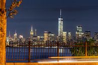 New York in het avondlicht van Kurt Krause thumbnail