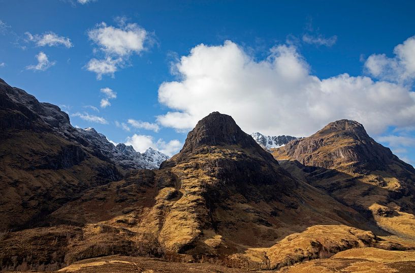 Glencoe-Berggipfel, Lochaber, Highlands, Schottland, Vereinigtes Königreich. von Arch White