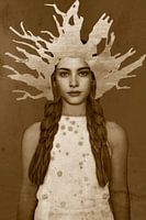 Vintage Beauty Colour Sepia