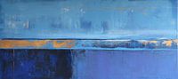 Abstract Kleurenspel | Urban Shoreline van Kunst Kriebels thumbnail