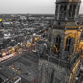 Bird's-eye view @ Martinitoren & Grote markt by Peter Wiersema