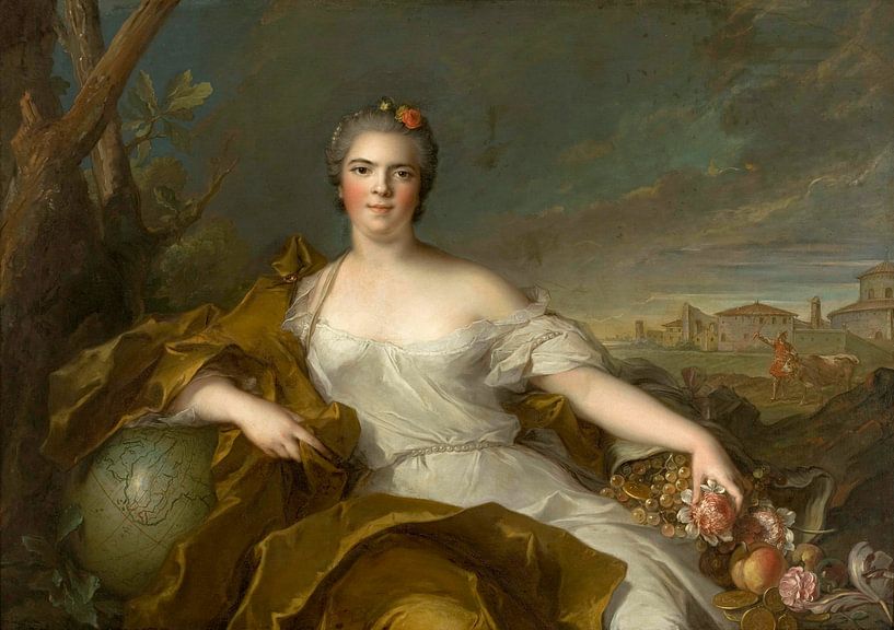 Madame Louise-Elisabeth, hertogin van Parma - De Aarde, Jean-Marc Nattier1750 van Meesterlijcke Meesters