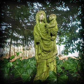 Mother Mary in nature