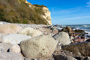 Kreidefelsen am Kap Arkona auf Rügen an der Ostsee, Deutschland