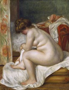 Frau nach ihrem Bad, Pierre-Auguste Renoir