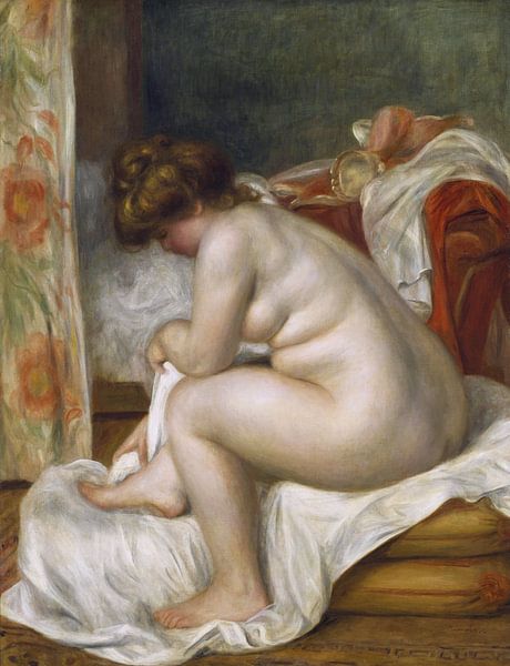 Woman After Bath, Pierre-Auguste Renoir by Atelier Liesjes