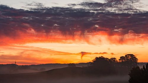 Sonnenaufgang bei Eiselfing