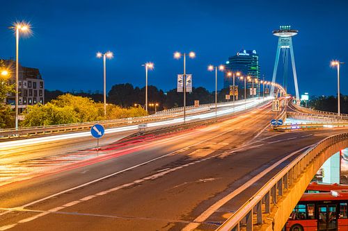 Brücke Most SNP in Bratislava von Martin Wasilewski