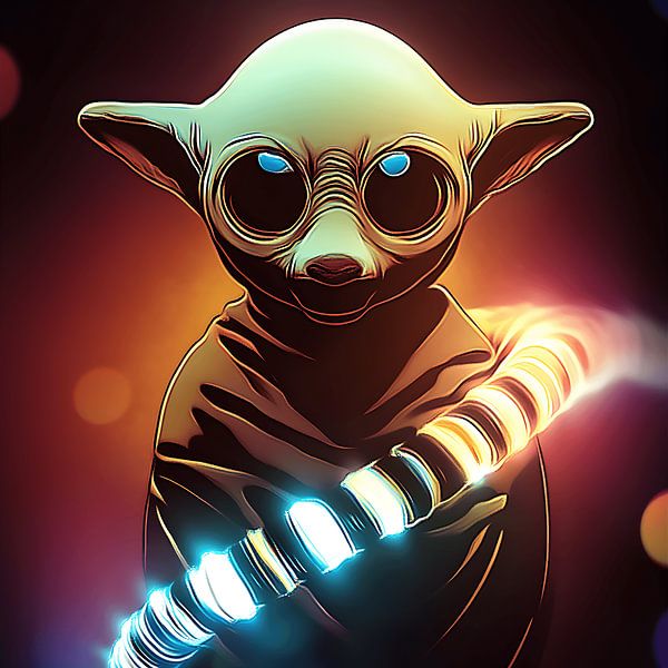 Der Neon-Wächter von Vythryd Arts