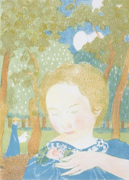 La posture de Maurice Denis est facile et déroutante (la posture est simple et pure) par finemasterpiece