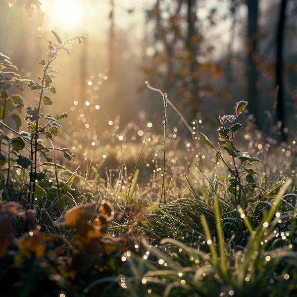 Forest at dawn 5 by DNH Expressions
