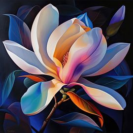 Magnolia | Chromatic Petal Burst