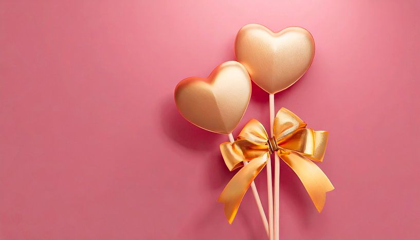 Herzen mit Schleife von Mustafa Kurnaz