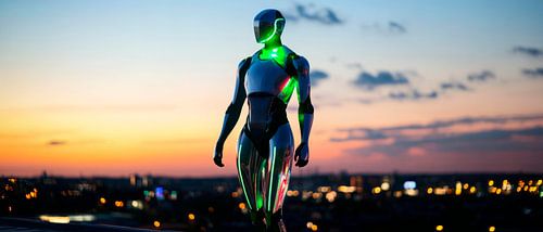 Futuristisch uitzicht