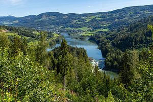 Landschaft im Gudbrandsdal-Tal, Norwegen
