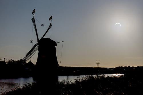 Eclipse over Purmerend