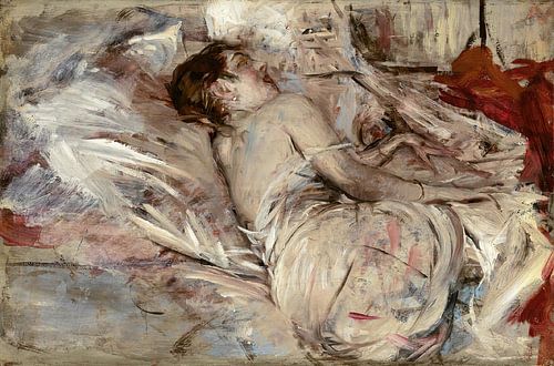 Giovanni Boldini - In the artist's studio