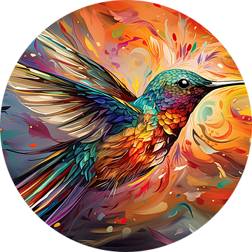 Kolibri abstract van Imagine