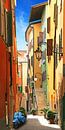 La vieille ville idyllique de Riva del Garda par Monika Jüngling Aperçu
