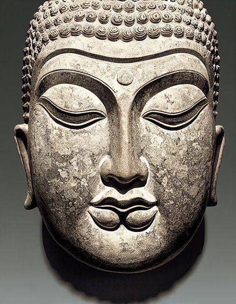 Buddha in Stein von Bert Nijholt