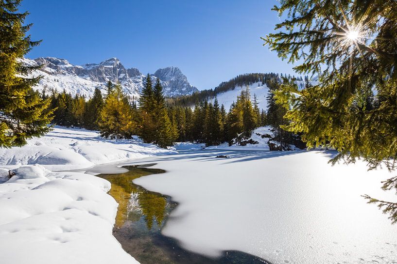 Early winter in the mountains by Coen Weesjes
