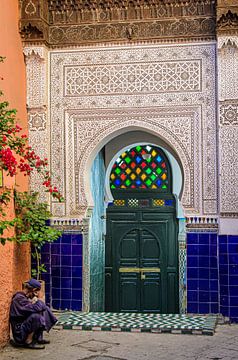 Riad entrance by Dieter Walther