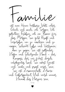 La famille - un poème