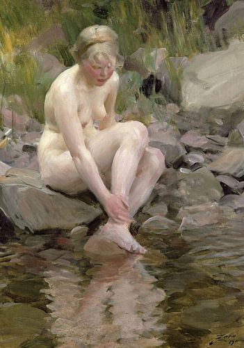 Anders Zorn, Baadster - 1911