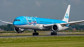 Landung der KLM Boeing 787-10 Dreamliner. von Jaap van den Berg