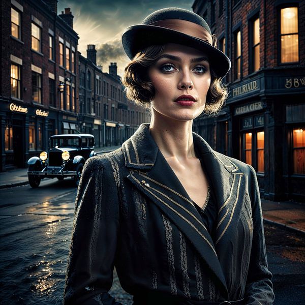 Retro Noir von Wall Art Creations by Peter