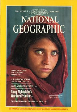 NATIONAL GEOGRAPHIC COVER 1985
