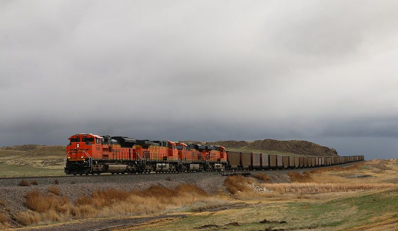 Train de marchandises par Matthias Brix