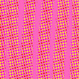 Pink Dots Pattern by Treechild