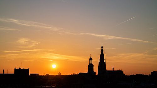 Breda - Grote Kerk Sunset - ILoveBreda