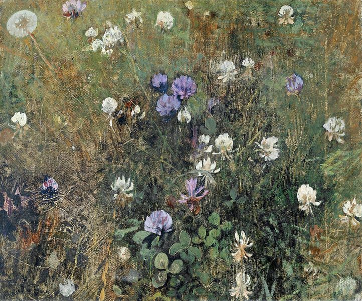 Fleurs de trèfle, Jac van Looij par Des maîtres magistraux