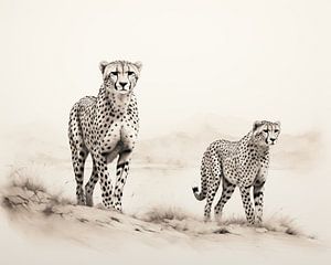Geparden von ARTEO Gemälde