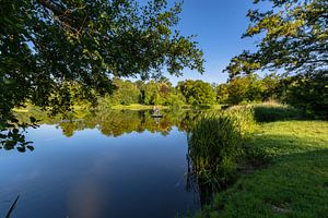 Schwanenteich im Schlosspark Putbus