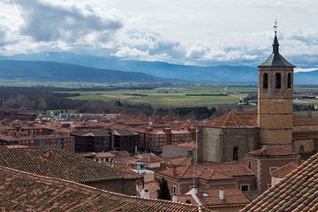 Uitzicht op Ávila van Alejandro Vivas