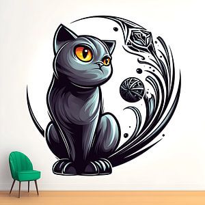 Chat cosmique
